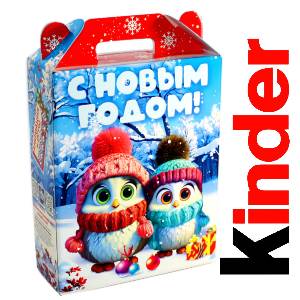 Детский подарок на Новый Год в жестяной упаковке весом 830 грамм по цене 3297 руб в Азове